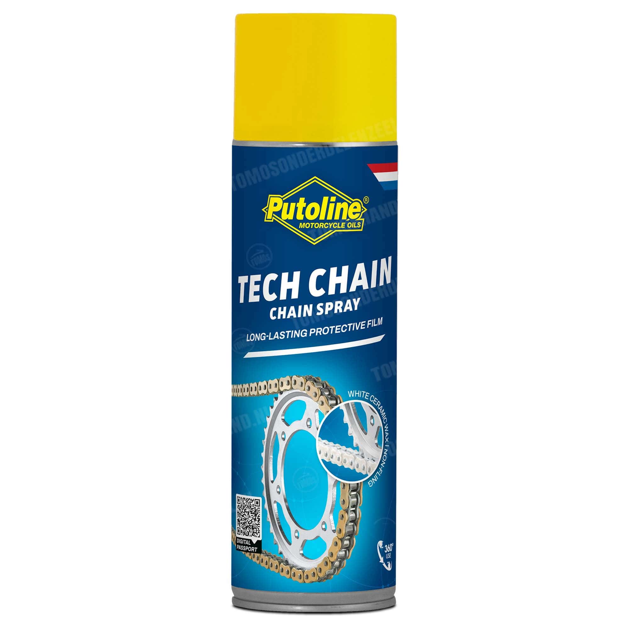 1649 Putoline Keramisch O/X/Z-Ring Kettingspray White 500ml