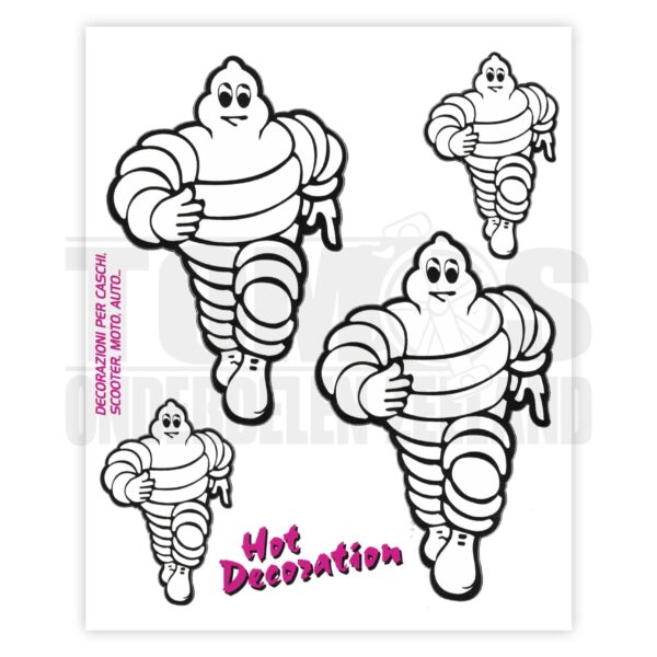 Michelin Stickerset 4-delig versie 2