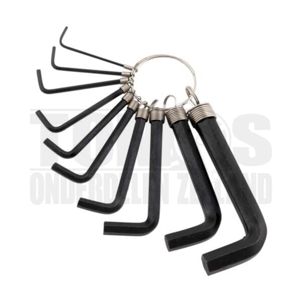 Inbussleutelset 1.5-10mm 10-delig