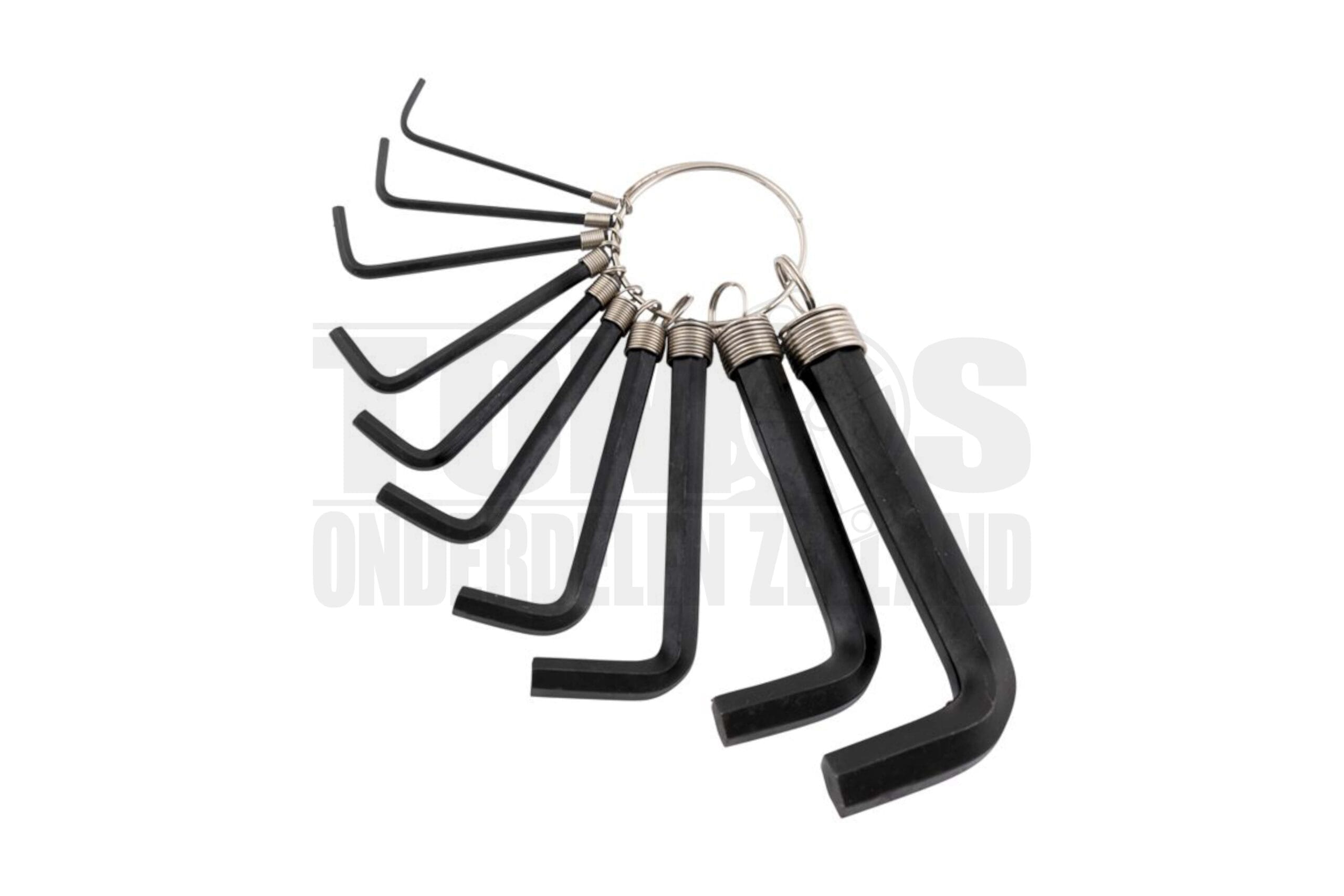 4068 Inbussleutelset 1.5-10mm 10-delig