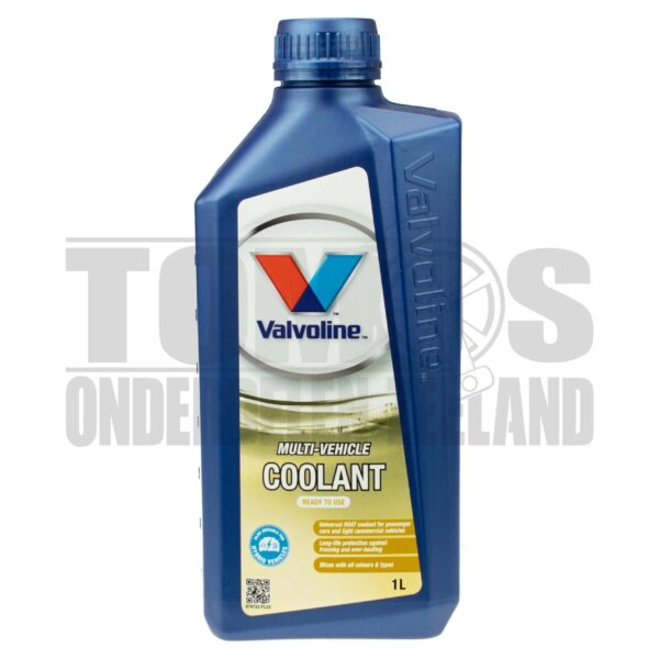 Koelvloeistof Coolant -36°C blauw 1 liter Valvoline