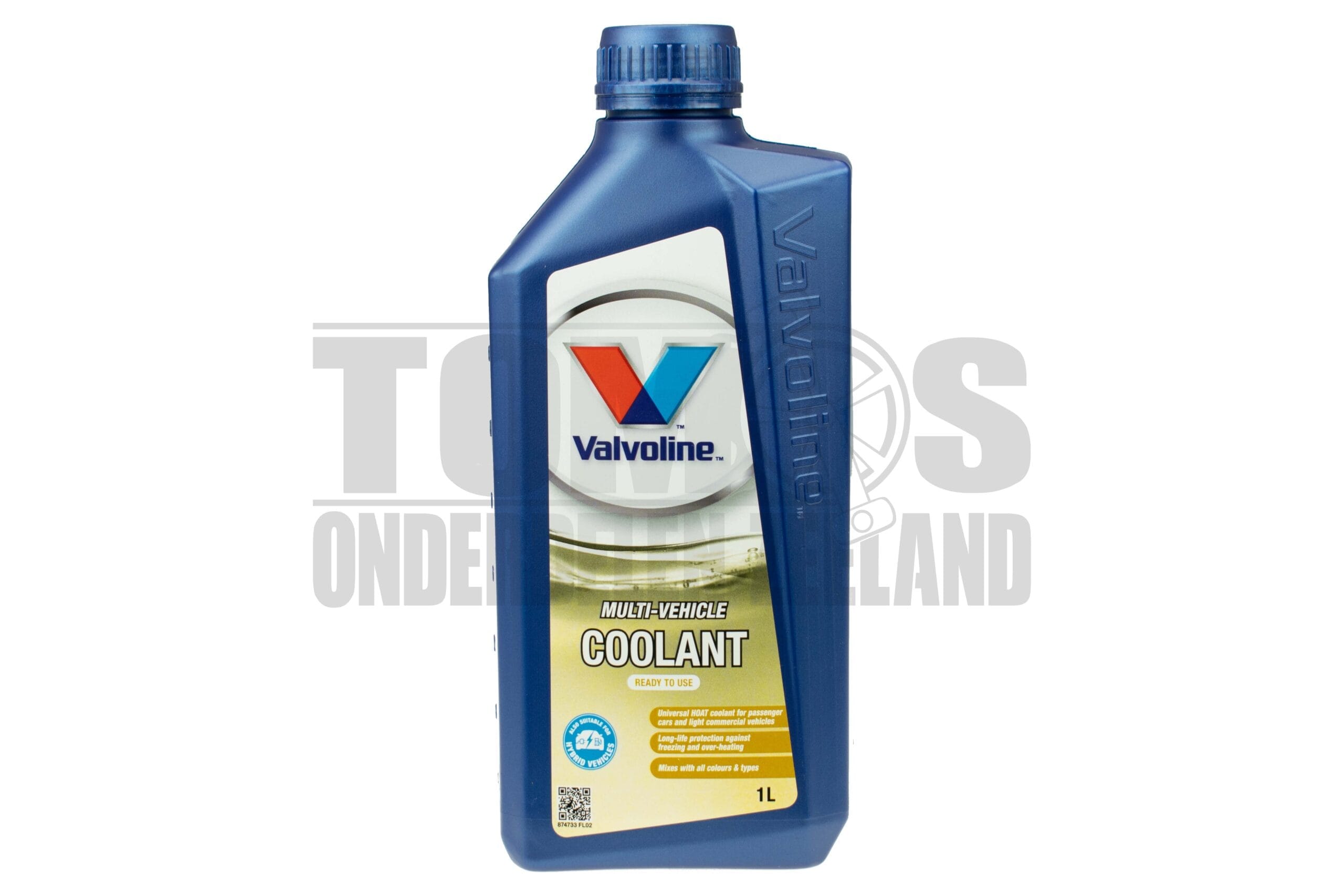 4069 Koelvloeistof Coolant -36°C blauw 1 liter Valvoline
