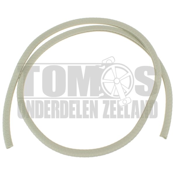 Tomos Sierstrip tank / frame rubber kantafwerkprofiel wit universeel