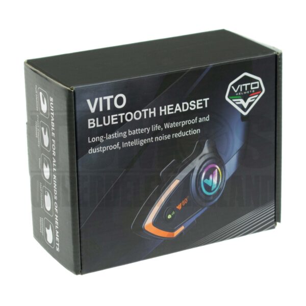 Vito Helm Bluetooth Communicatie systeem / Headset / Intercom universeel