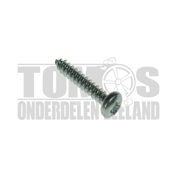 Tomos Afdekplaat parker 2,9x16mm kickstartdeksel / vliegwieldeksel