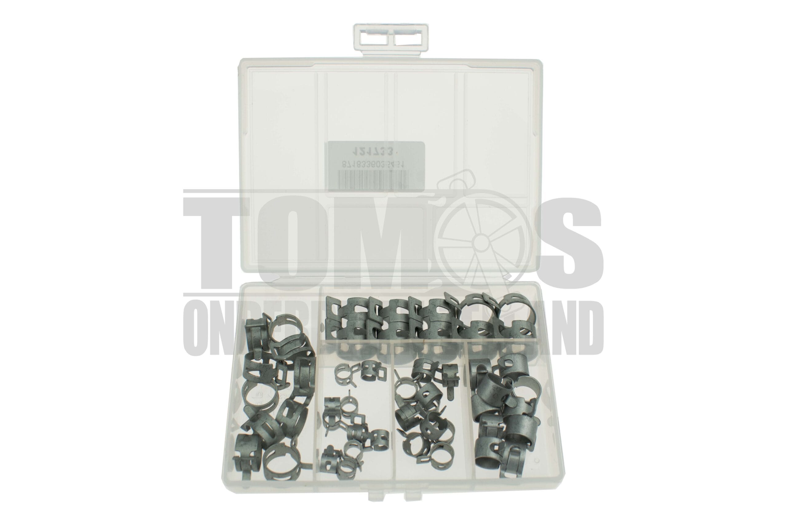 4345 Slangklemmen assortiment set 50-delig