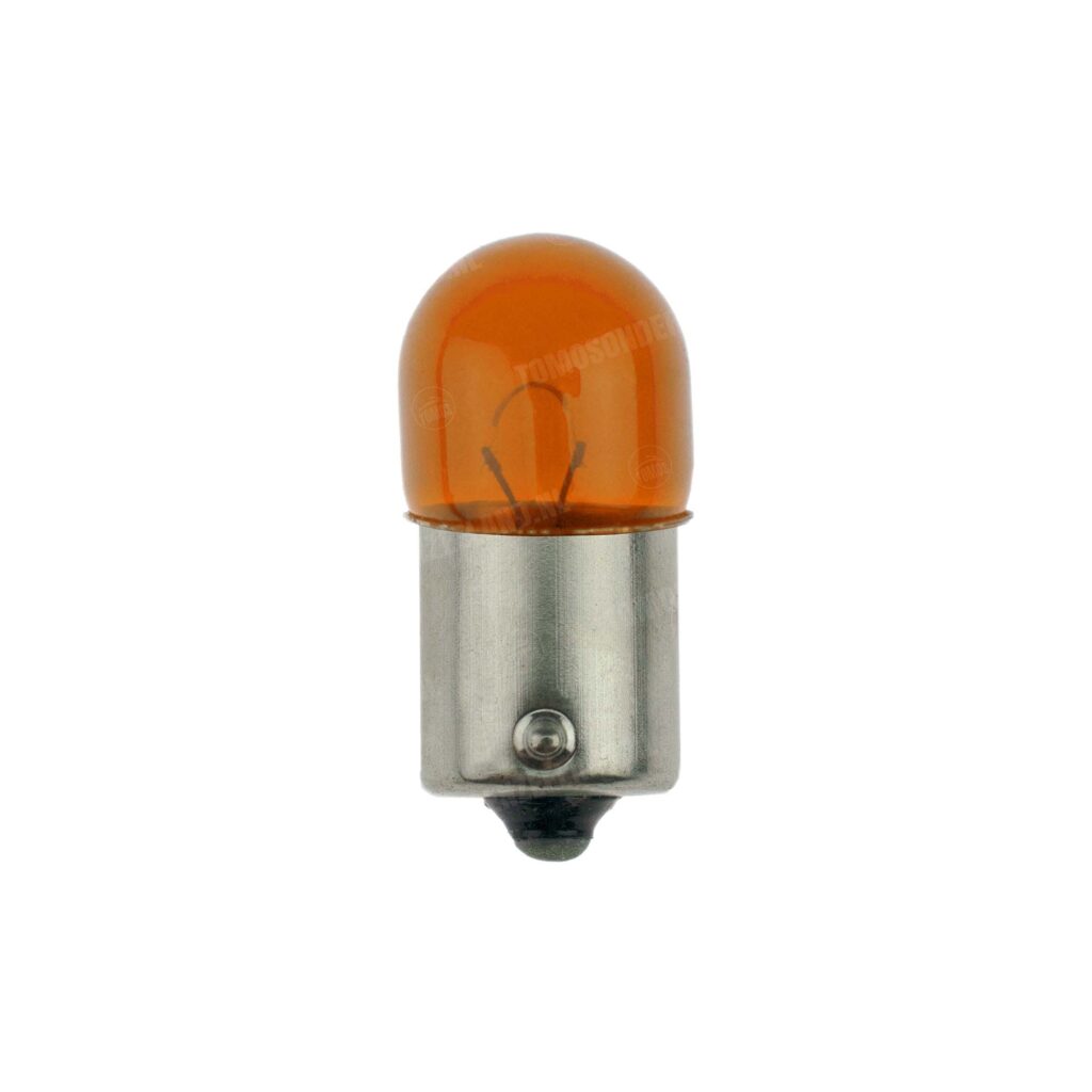 Lamp BA15s 12V 10 Watt oranje achterlicht / knipperlicht