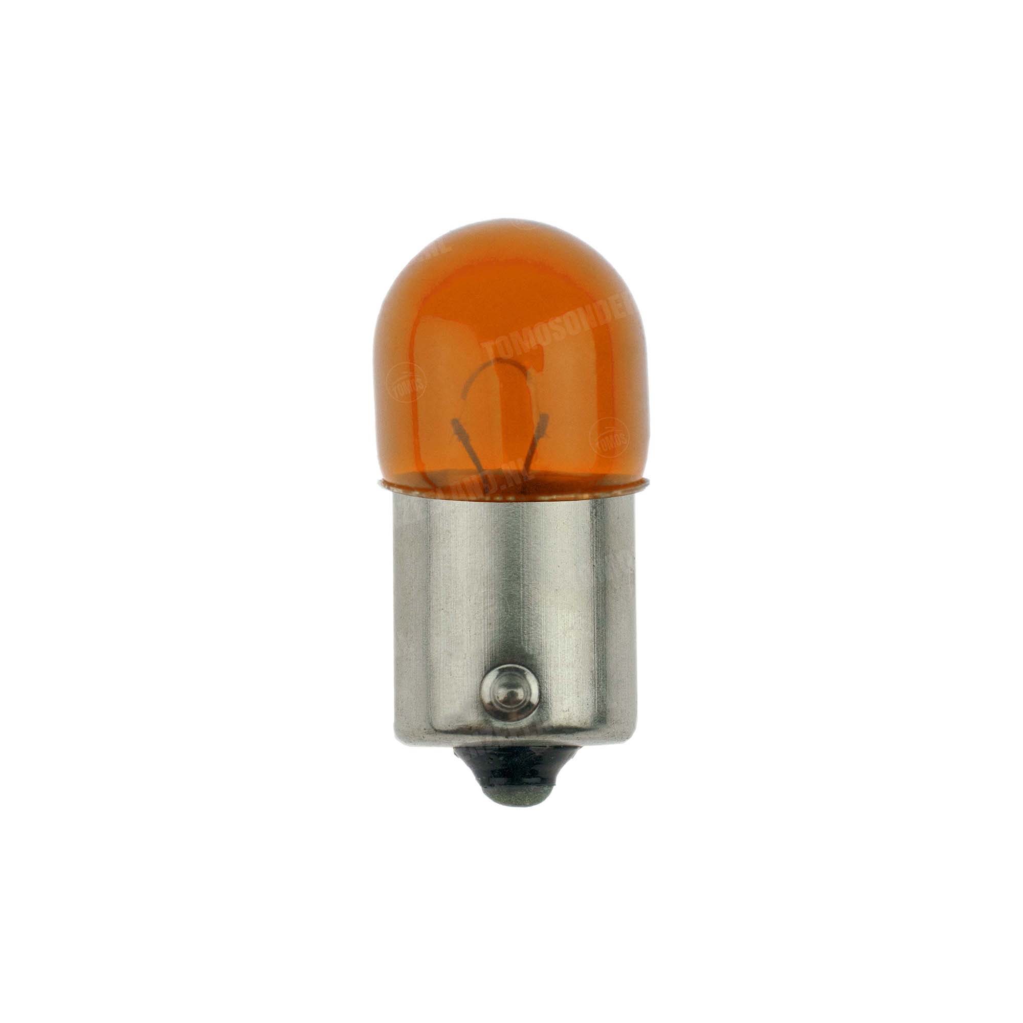 1223 Lamp BA15s 12V 10 Watt oranje achterlicht / knipperlicht