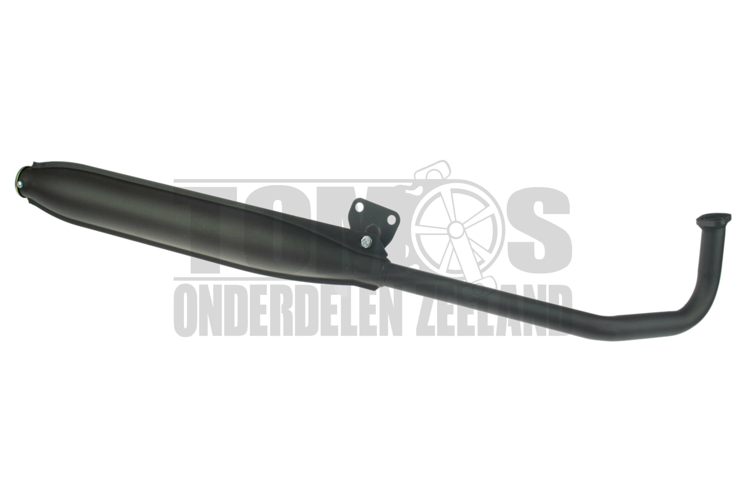 4 Tweedekans Tomos Uitlaat 26mm Tecno Speedy zwart Youngst'R / Funtastic Euro2 A55