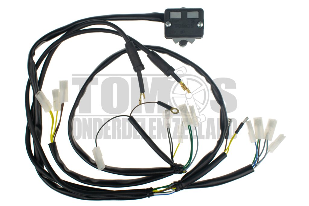 Tomos Kabelboom voorzijde met stuurschakelaar blok / remlicht aansluiting S25 / A3 / A35