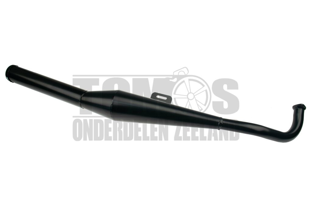 Tomos Uitlaat 28mm Homoet P4 zwart A3 / A35 / A52