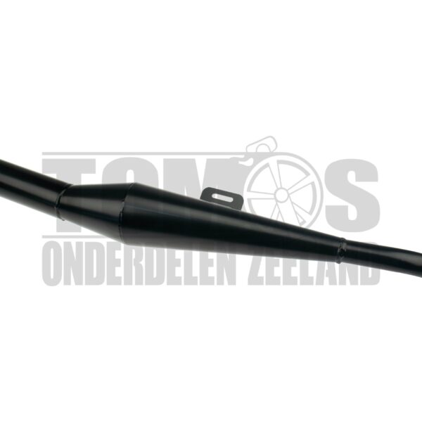 Tomos Uitlaat 28mm Homoet P4 zwart A3 / A35 / A52