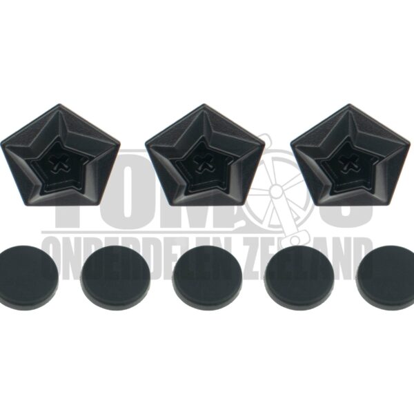 Helm Vito Integraalhelm Bruzano / Predator peak / klep montage schroeven / dopjes