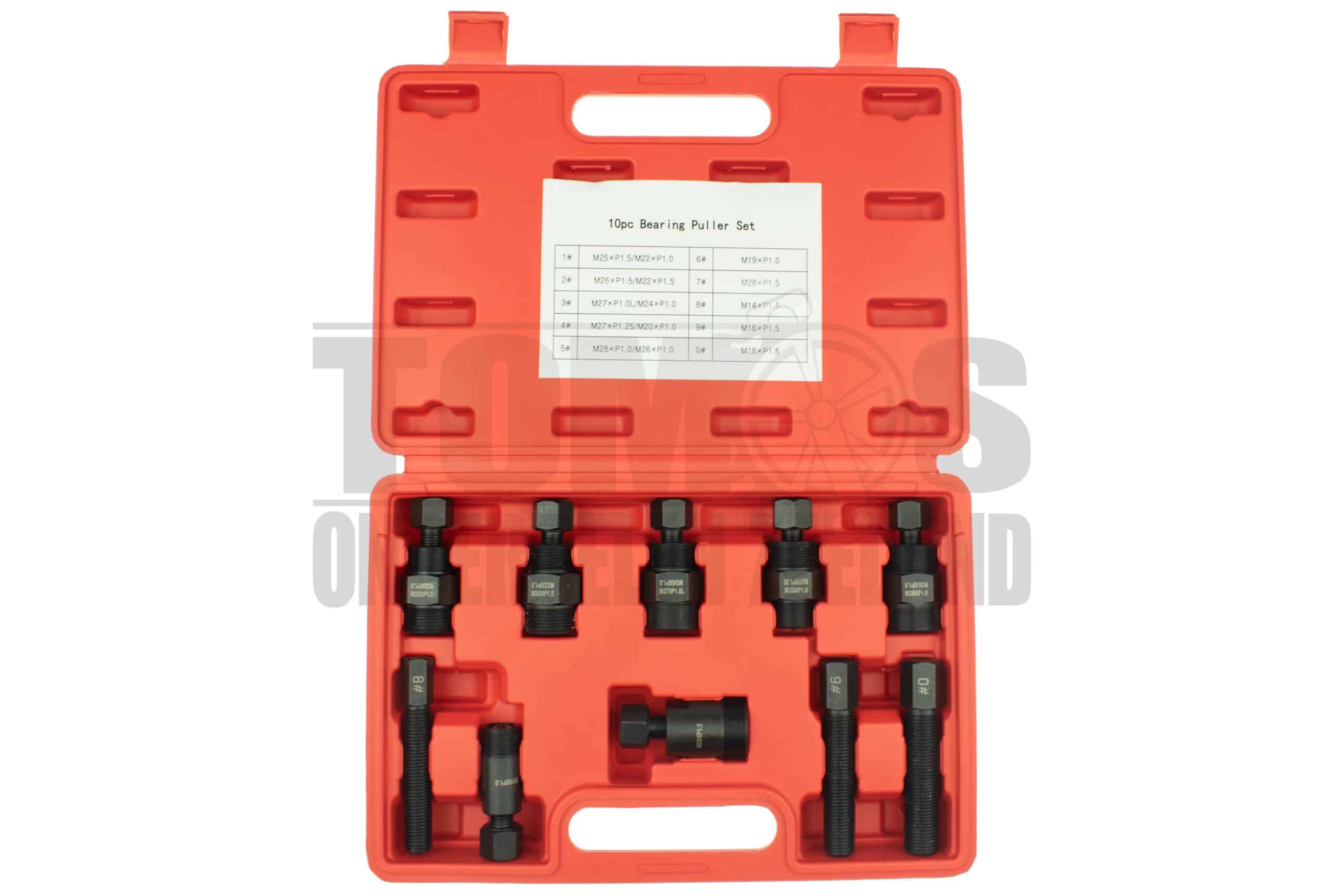 4525 Vliegwieltrekker assortiment set 10-delig universeel