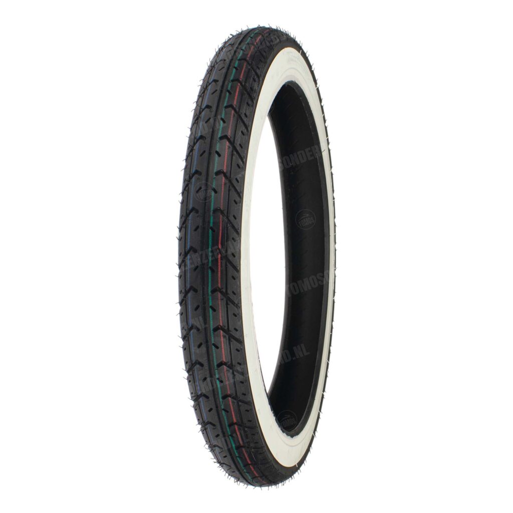 Buitenband 16 inch 2.50x16 Kenda K327 white wall band S25 / A3 / A35