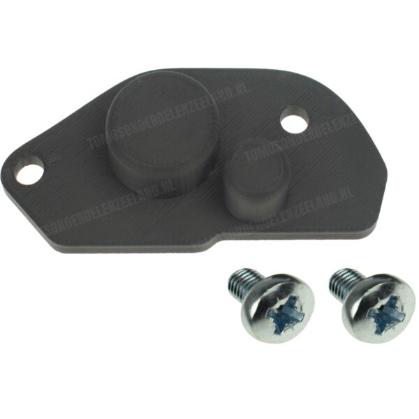 Tomos Startmotor / bendix afdekplaat zwart E-start A52 / A55