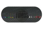 Tomos Afdekplaat met logo diverse kleuren kickstartdeksel / vliegwieldeksel A52 / A55