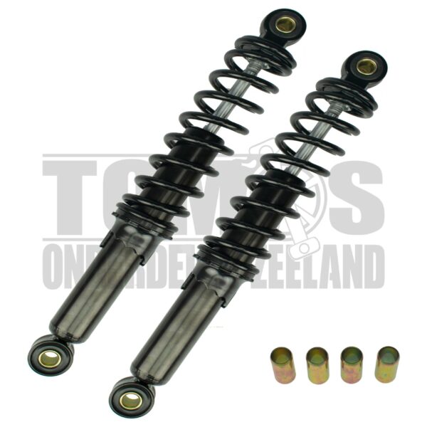 Schokbrekerset 340mm zwart Fast Arrow