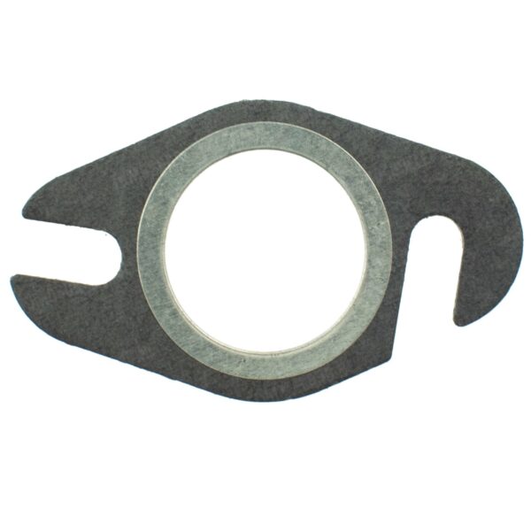 Scooter uitlaatpakking ovaal draaibaar met ring model gleuf 27mm DMP