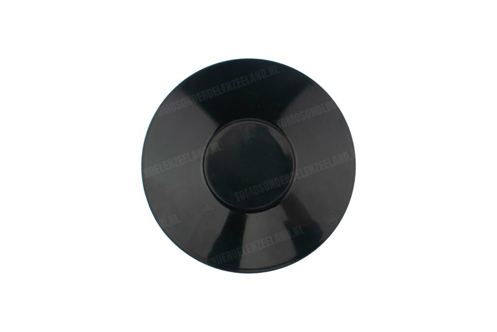 Tomos Afdekplaat zwart kickstartdeksel / vliegwieldeksel