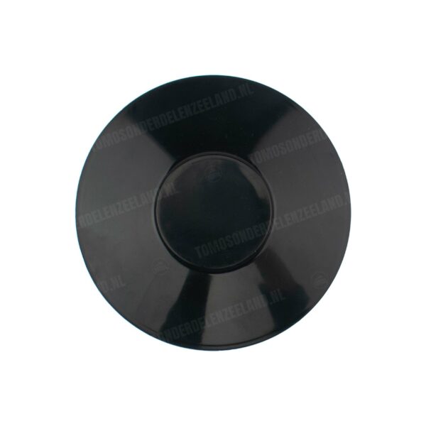 Tomos Afdekplaat zwart kickstartdeksel / vliegwieldeksel