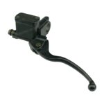 Remhendel met rempomp links zwart universeel Supertec