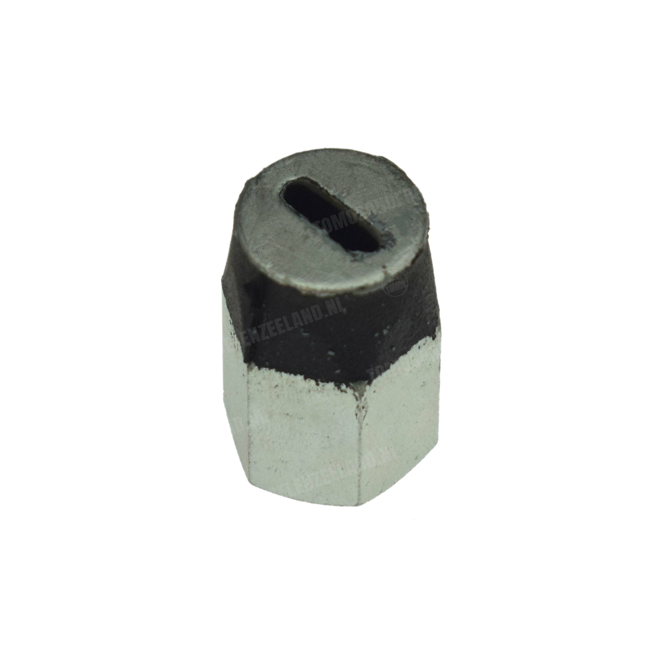 67 Tomos krukas vliegwiel moer M10x1 oliepomp