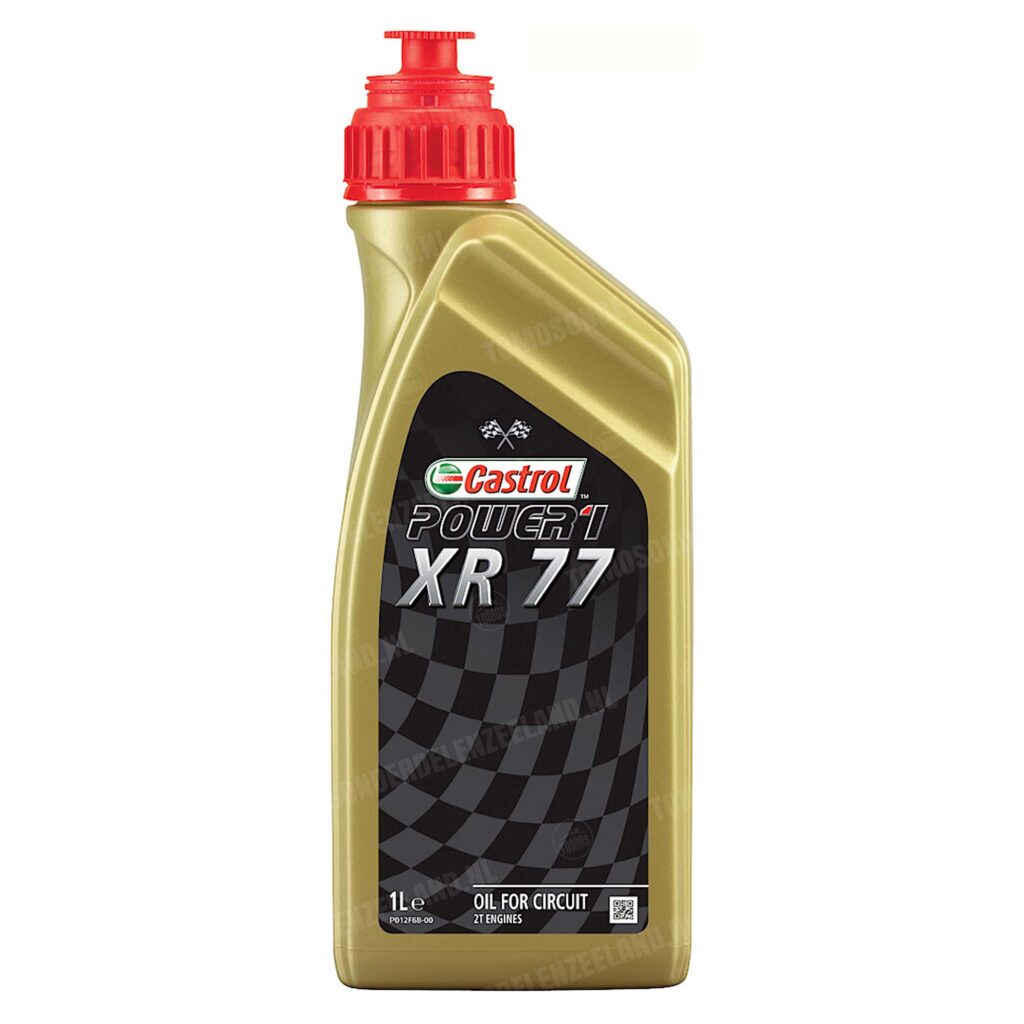 Castrol 2-takt olie Power 1 XR77 Racing 1 liter (vol synthetisch)