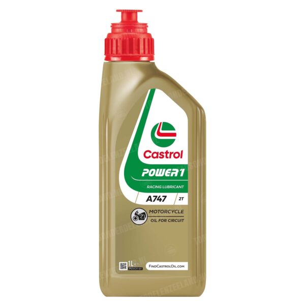 Castrol 2-takt olie Power 1 A747 Racing 1 liter (mengsmering)