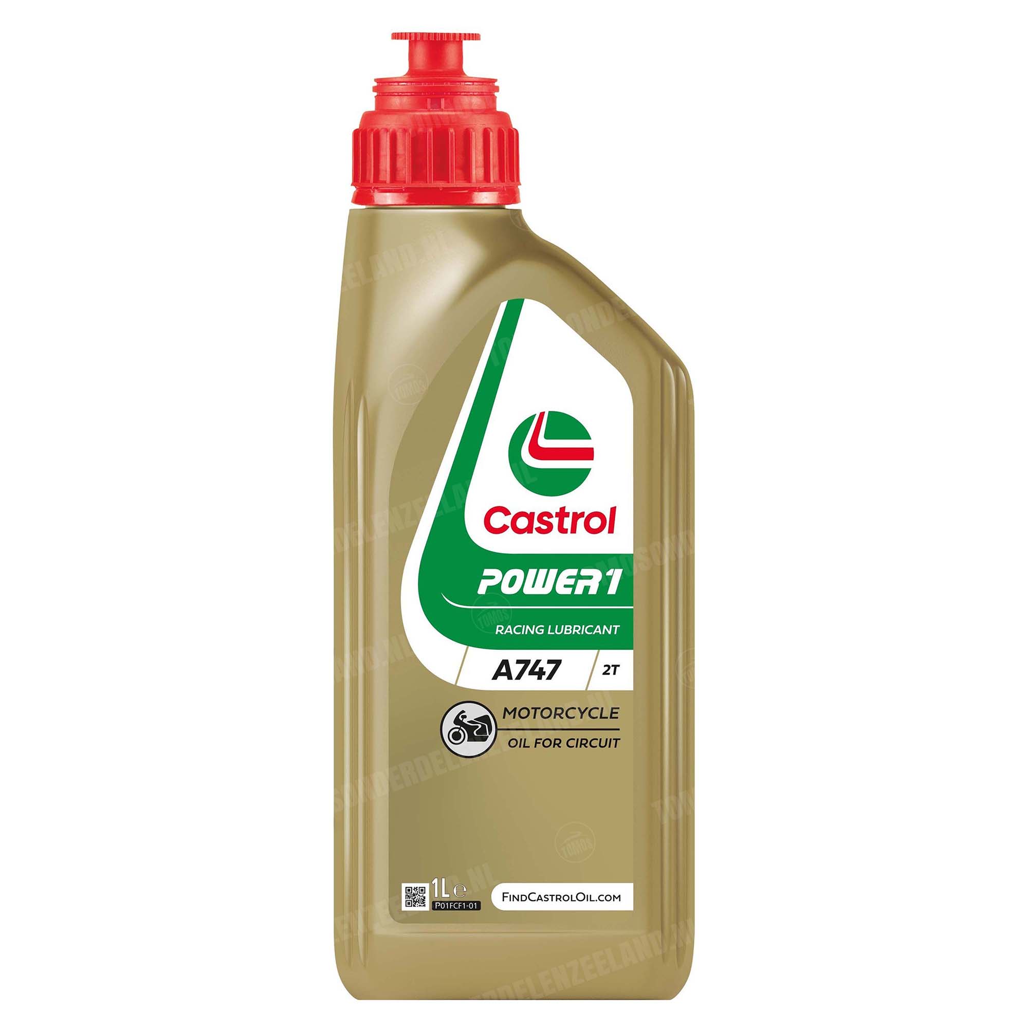 1024 Castrol 2-takt olie Power 1 A747 Racing 1 liter (mengsmering)