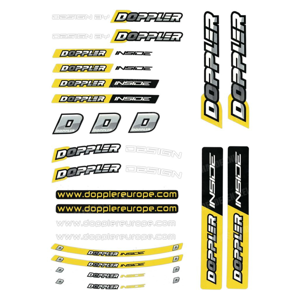 Stickerset Doppler 23-delig universeel