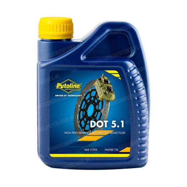 Remvloeistof DOT 5.1 500ml Putoline