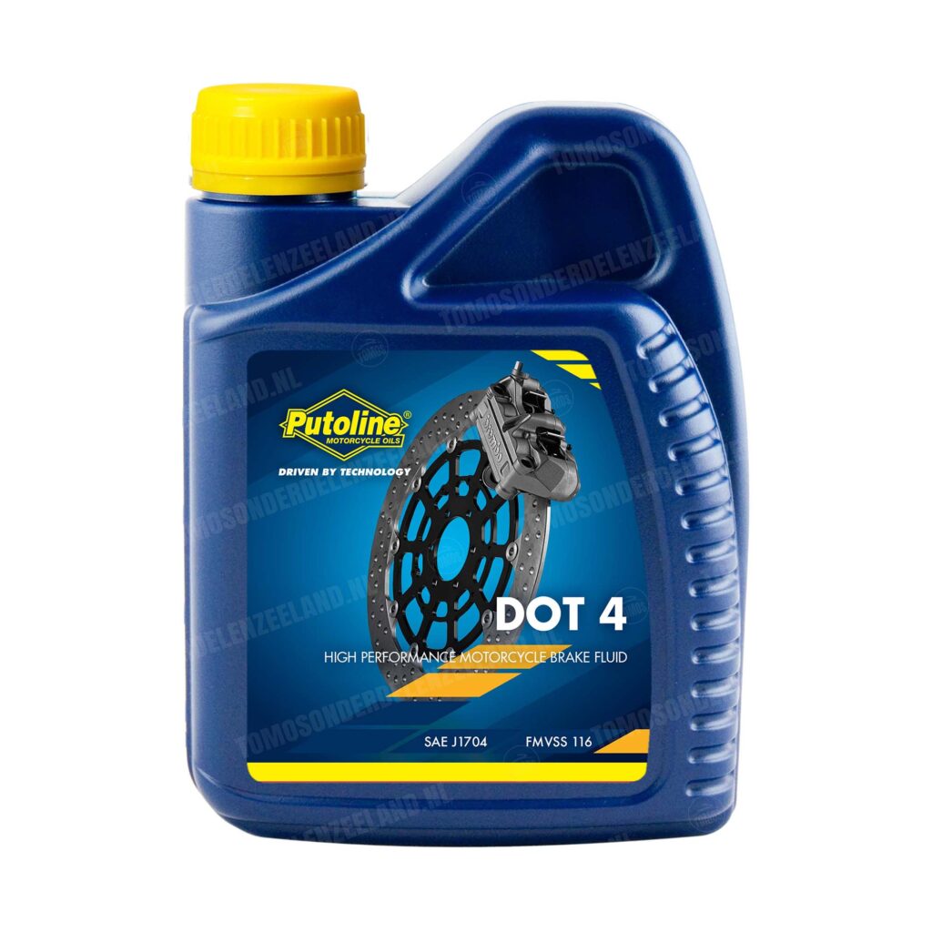 Remvloeistof DOT 4 500ml Putoline