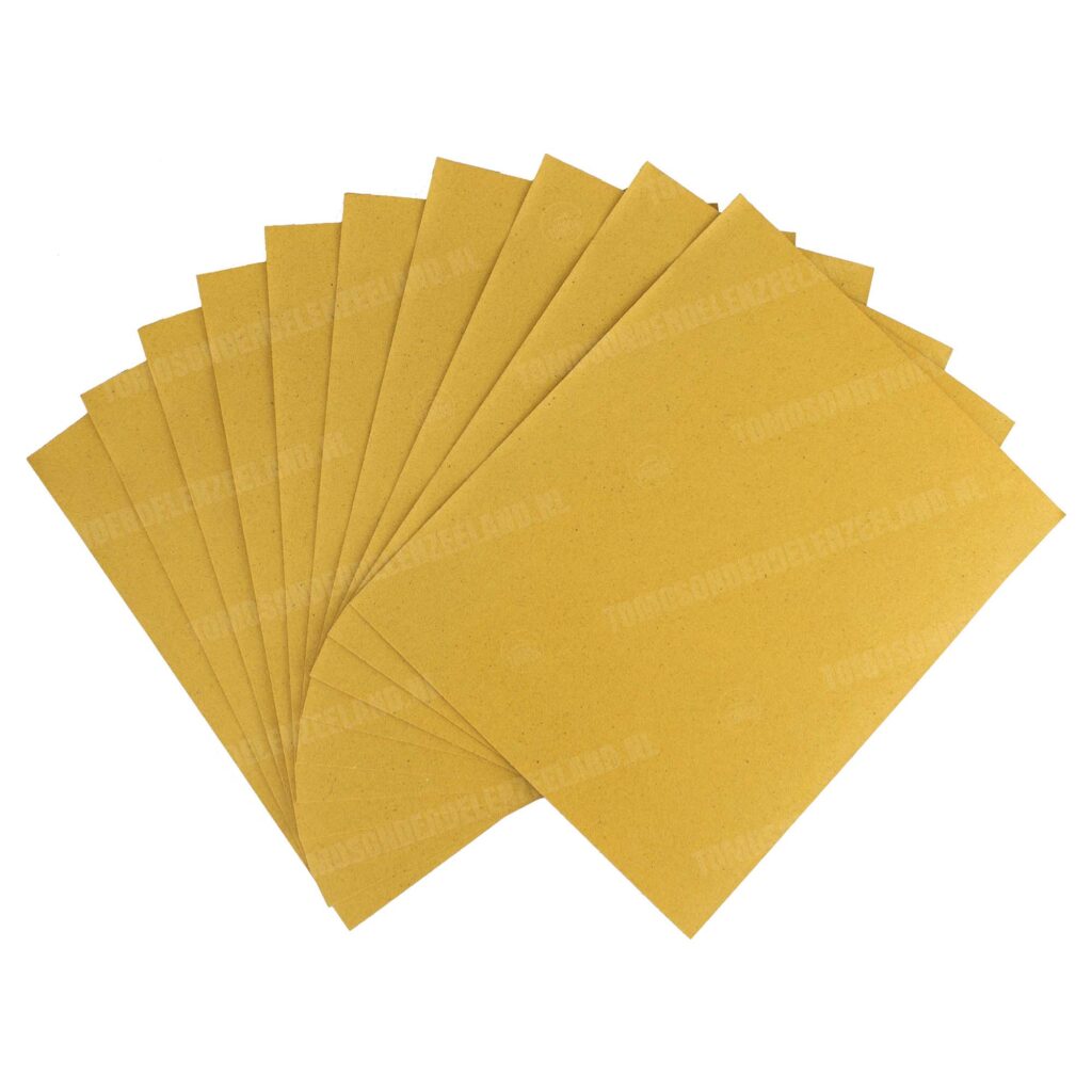 Schuurpapier 10 vellen 230x280mm P80