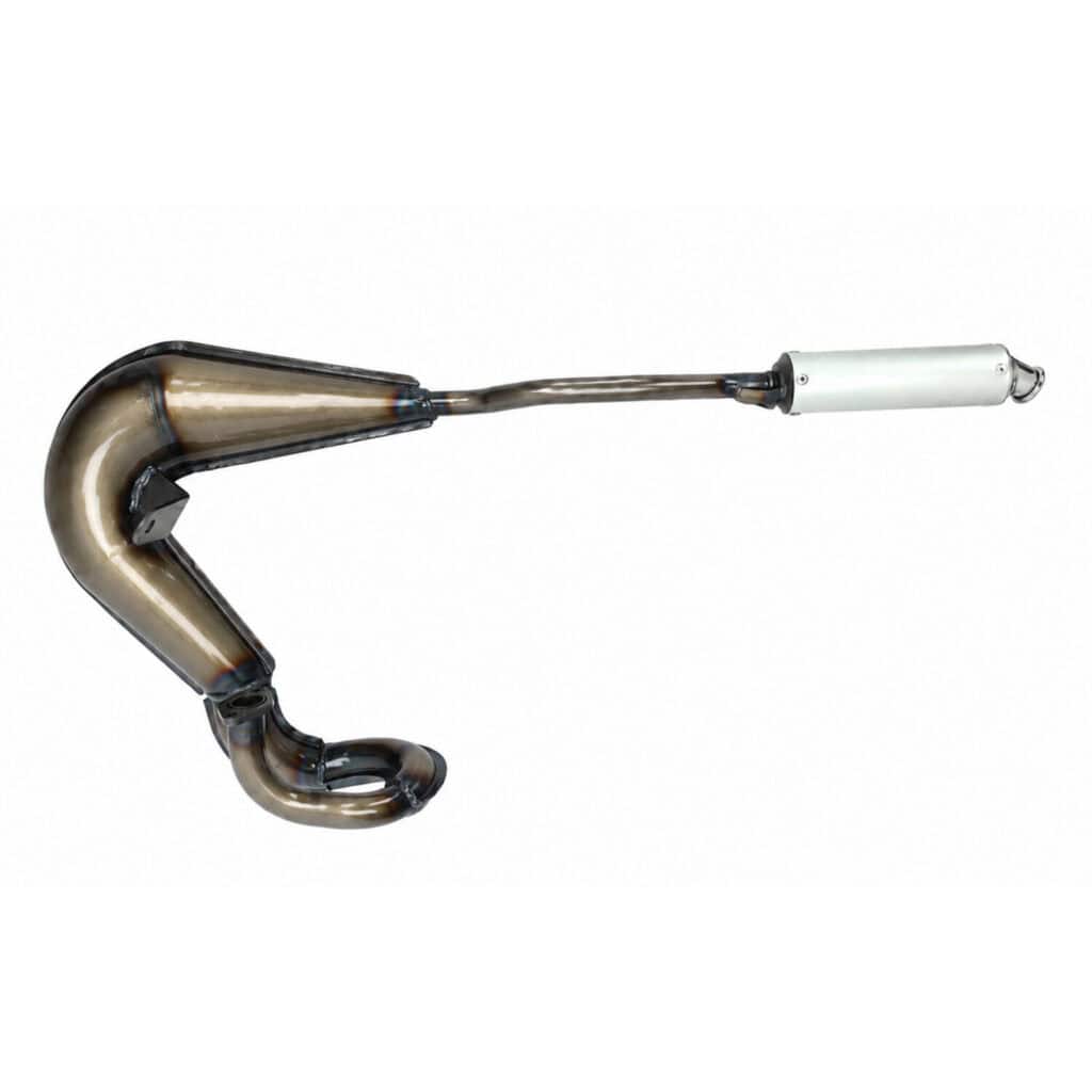 Tomos Uitlaat 25mm Tecno off road EVO blank met aluminium demper A3 / A35 / A52