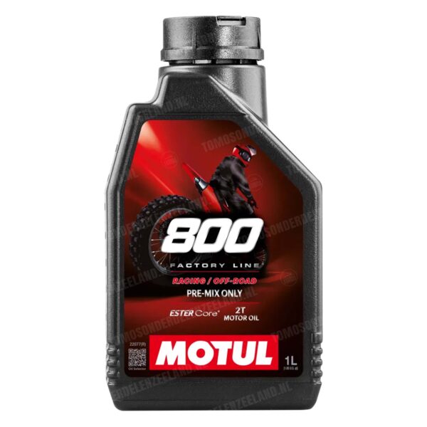 Motul 800 Factory Line Off-Road Racing 2-takt (mengsmering) 1 liter