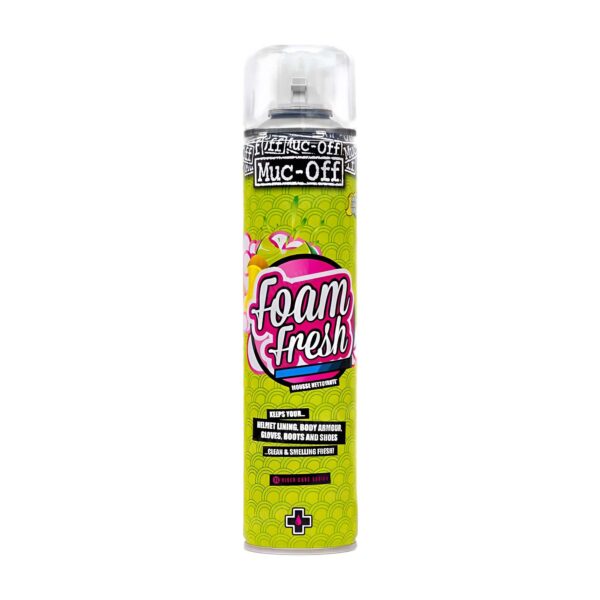 Muc-Off Foam fresh helm & kleding reinigingsspray 400ml