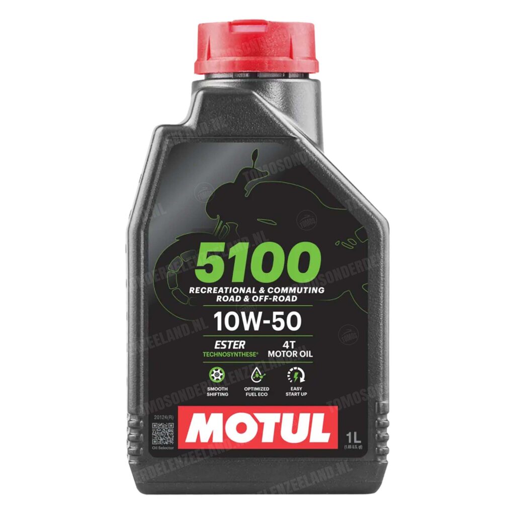 Motul 5100 Off-Road / Road 4-takt Motorolie 10W50 (semi synthetisch) 1 liter