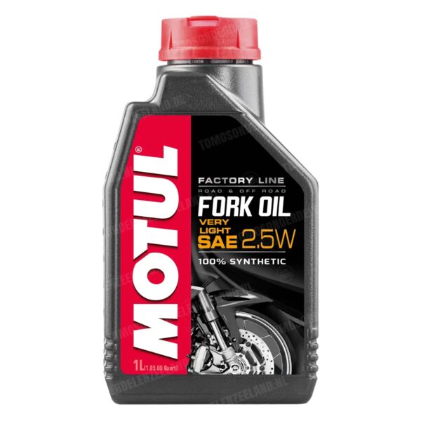 Motul Factory Line Voorvork hydraulische front fork olie SAE 2.5W Very Light 1 liter