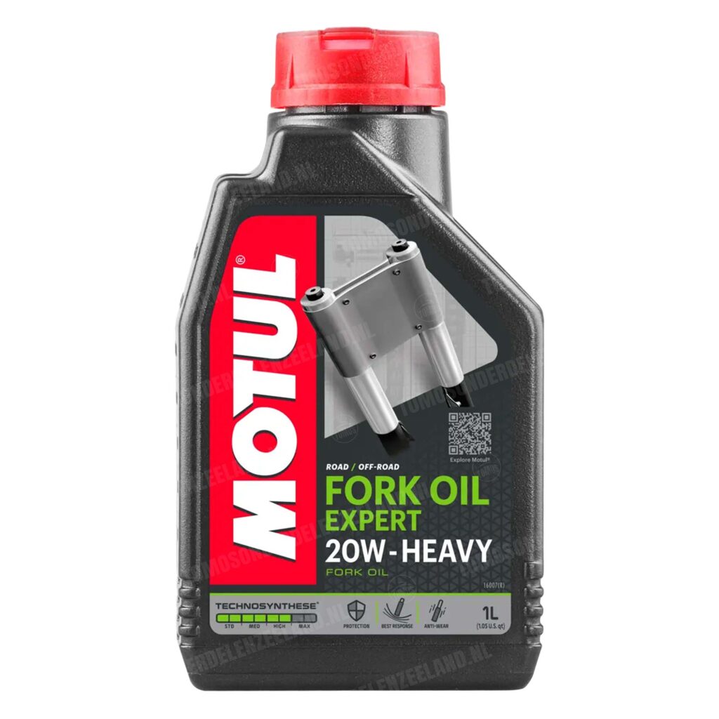 Motul Expert Line Voorvork hydraulische front fork olie SAE 20W Heavy 1 liter