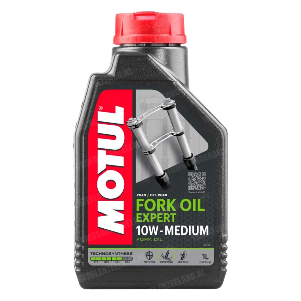 Motul Expert Line Voorvork hydraulische front fork olie SAE 10W Medium 1 liter