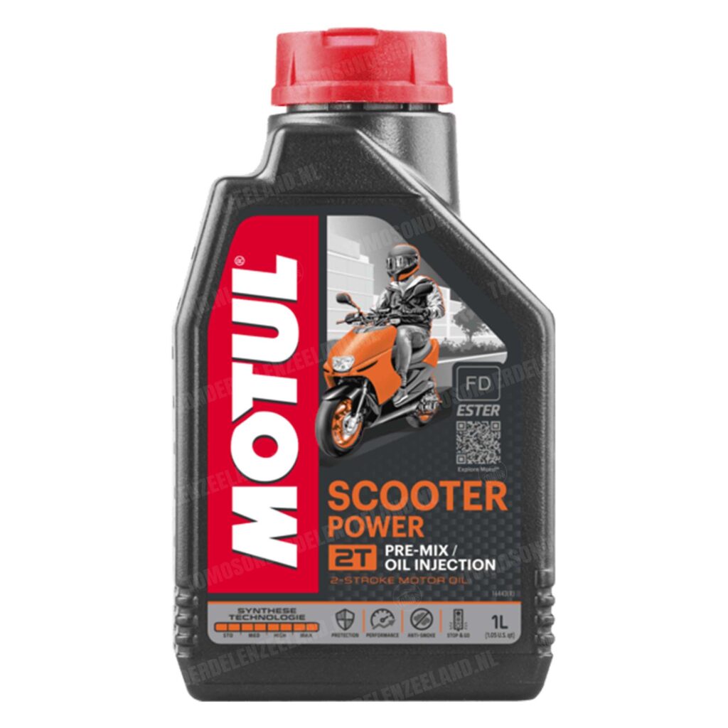 Motul Scooter Power 2-takt Motorolie (vol synthetisch) 1 liter