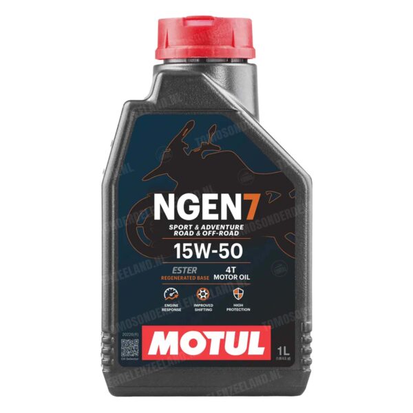 Motul NGEN7 4-takt Motorolie 15W50 (vol synthetisch) 1 liter