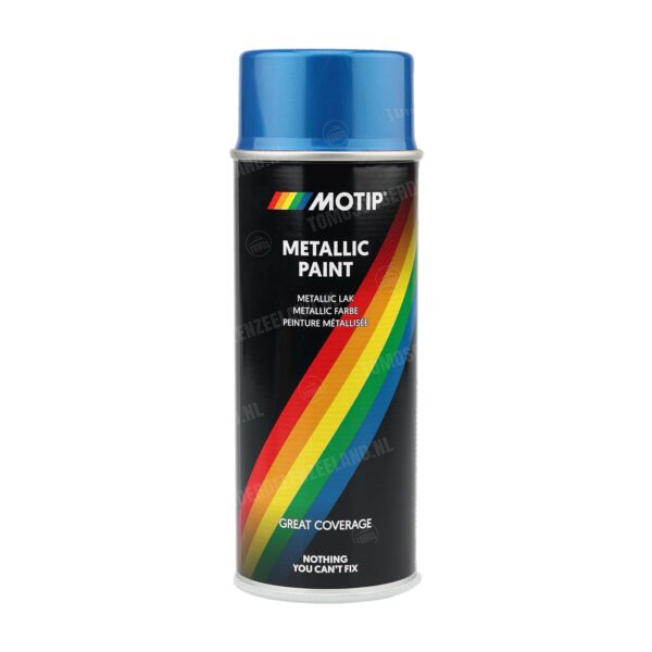 Motip Spuitlak metallic blauw 400ml