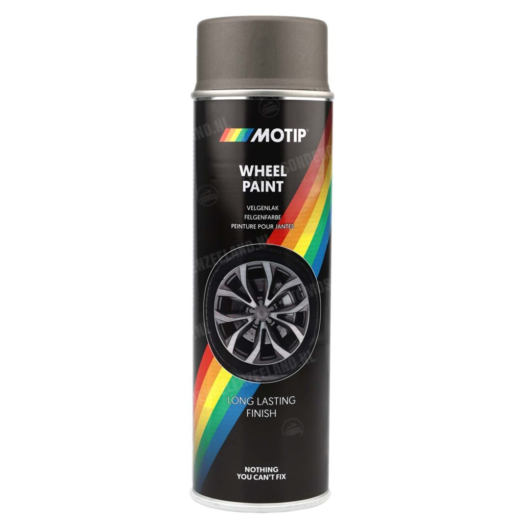 Motip Spuitlak velgenspray metallic antraciet 500ml