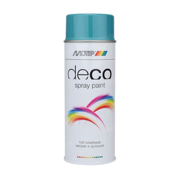 Motip Spuitlak Alkyd turquoise hooglans RAL 5018 deco 400ml
