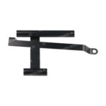 Tomos Beugelslot U-lock slothouder zwart frame montage A3 / A35