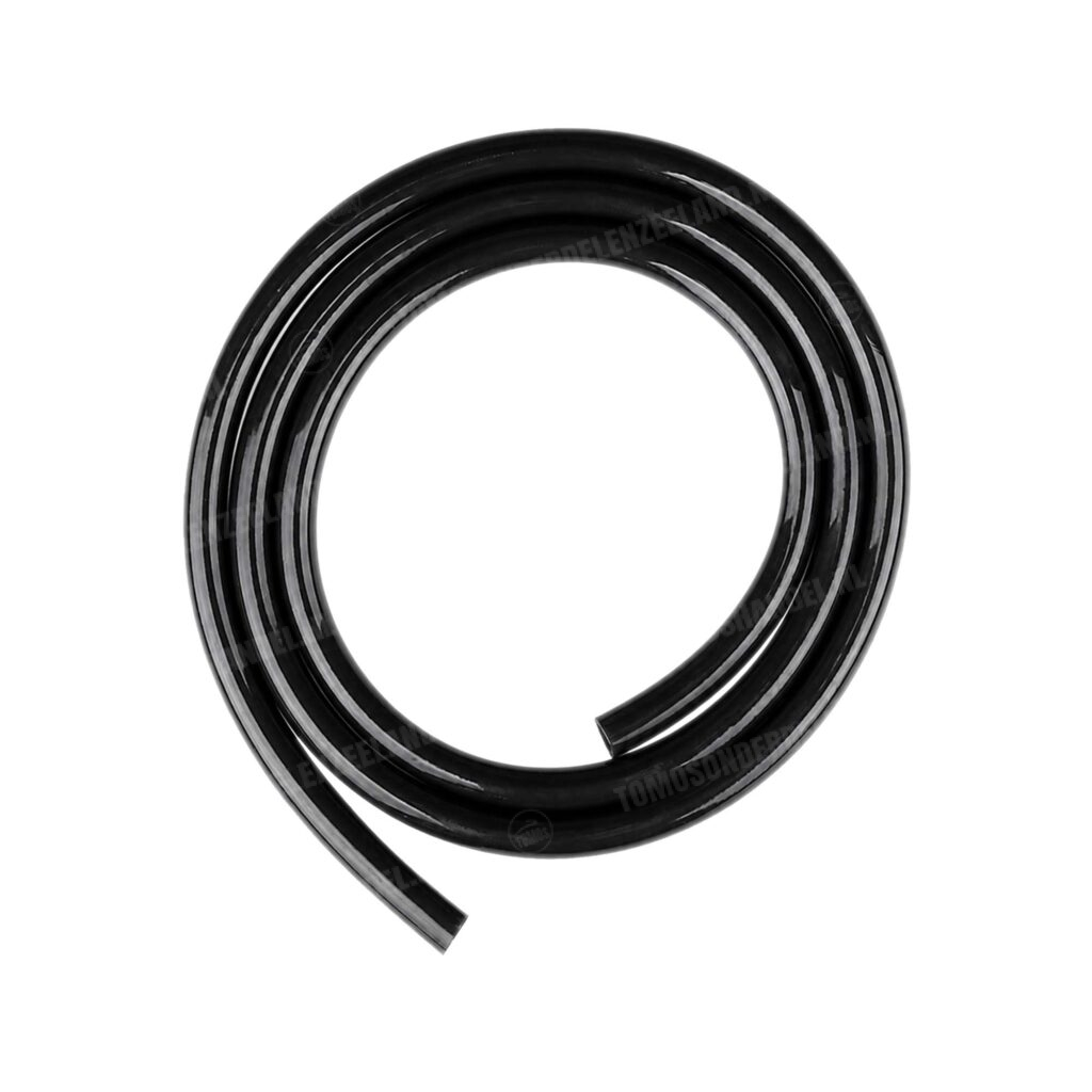 Benzineslang 5x8mm zwart per meter universeel