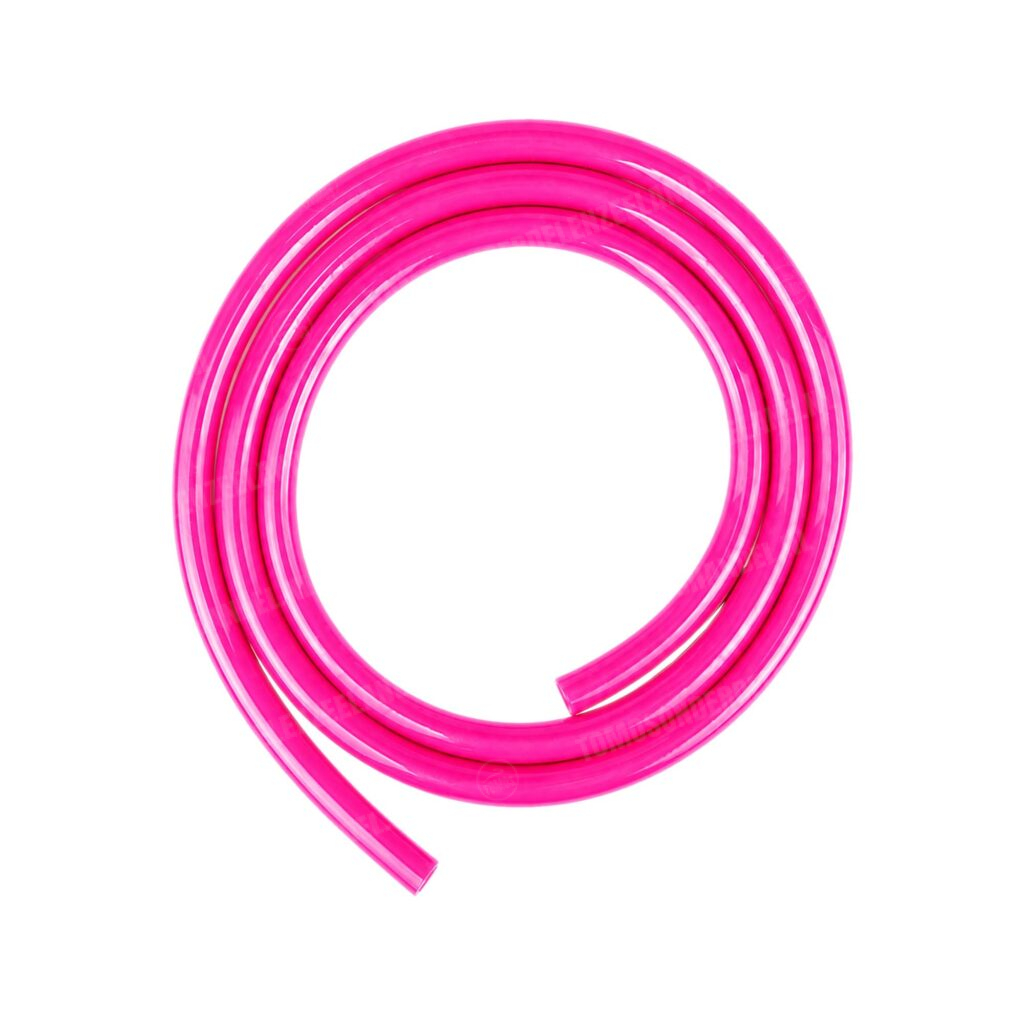 Benzineslang 5x8mm fluor Pink Roze 1 meter universeel