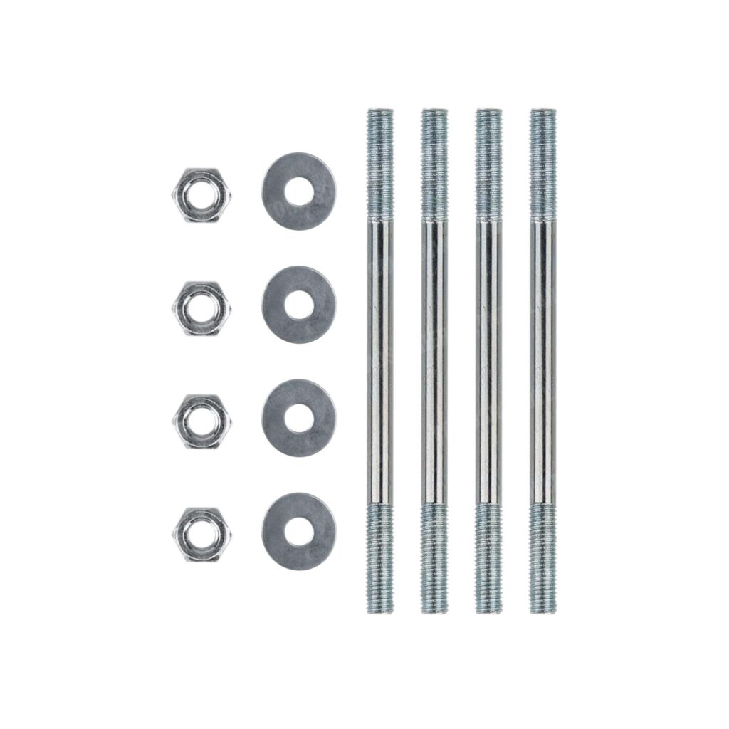 Tomos Cilindertapeind set met moeren staal M7x120mm standaard A3 / A35 / A52
